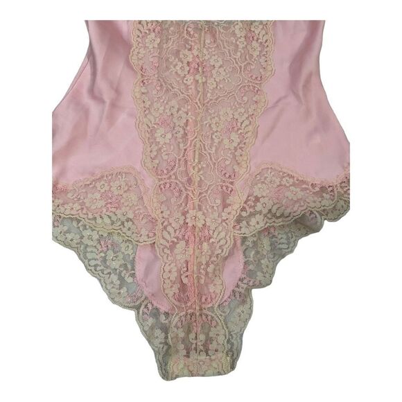 Victoria Secret Women’s Vintage Pink &Lace Lingerie Satin Womens Size Small - Picture 12 of 15